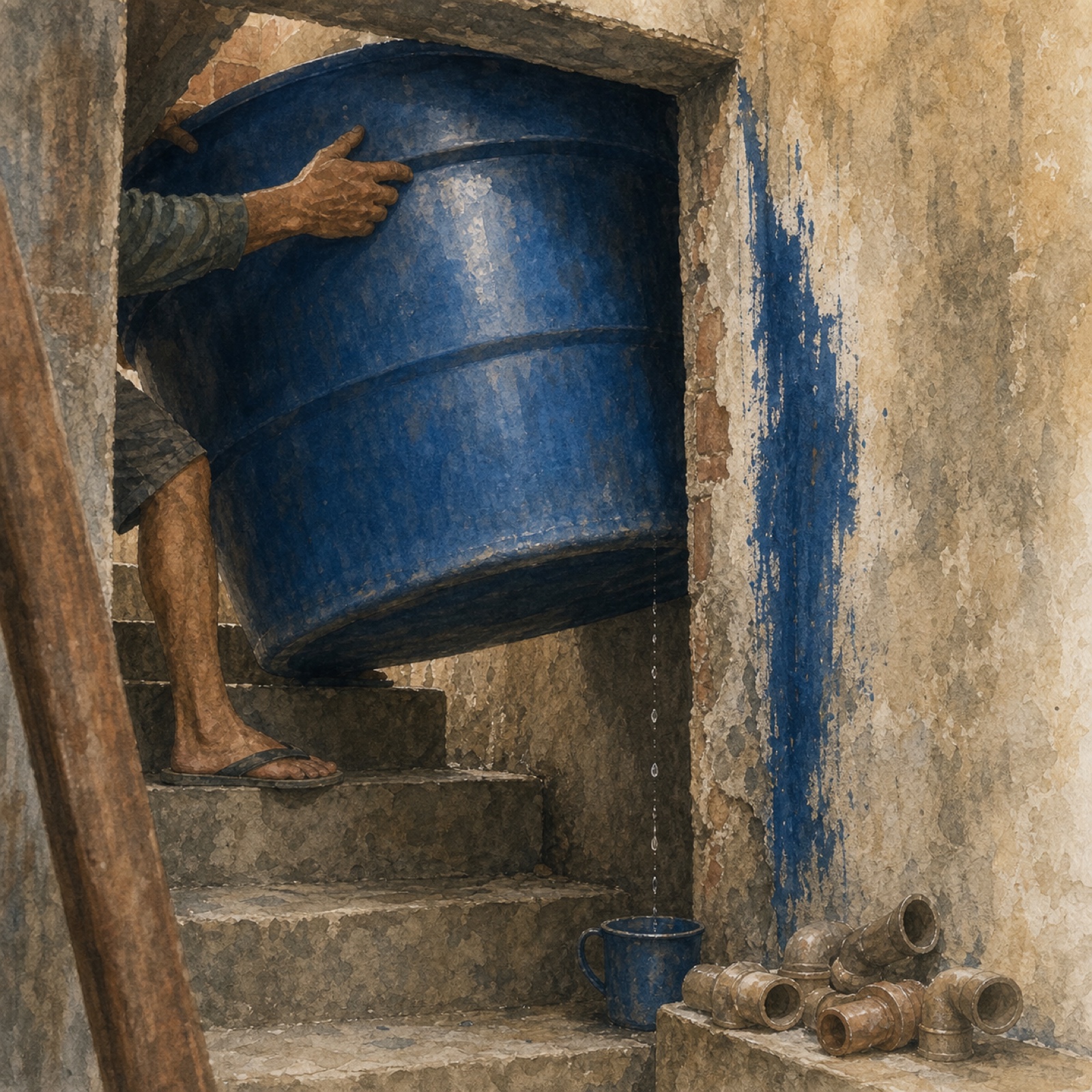 A Caixa d'Água — Réservoir, A Laje