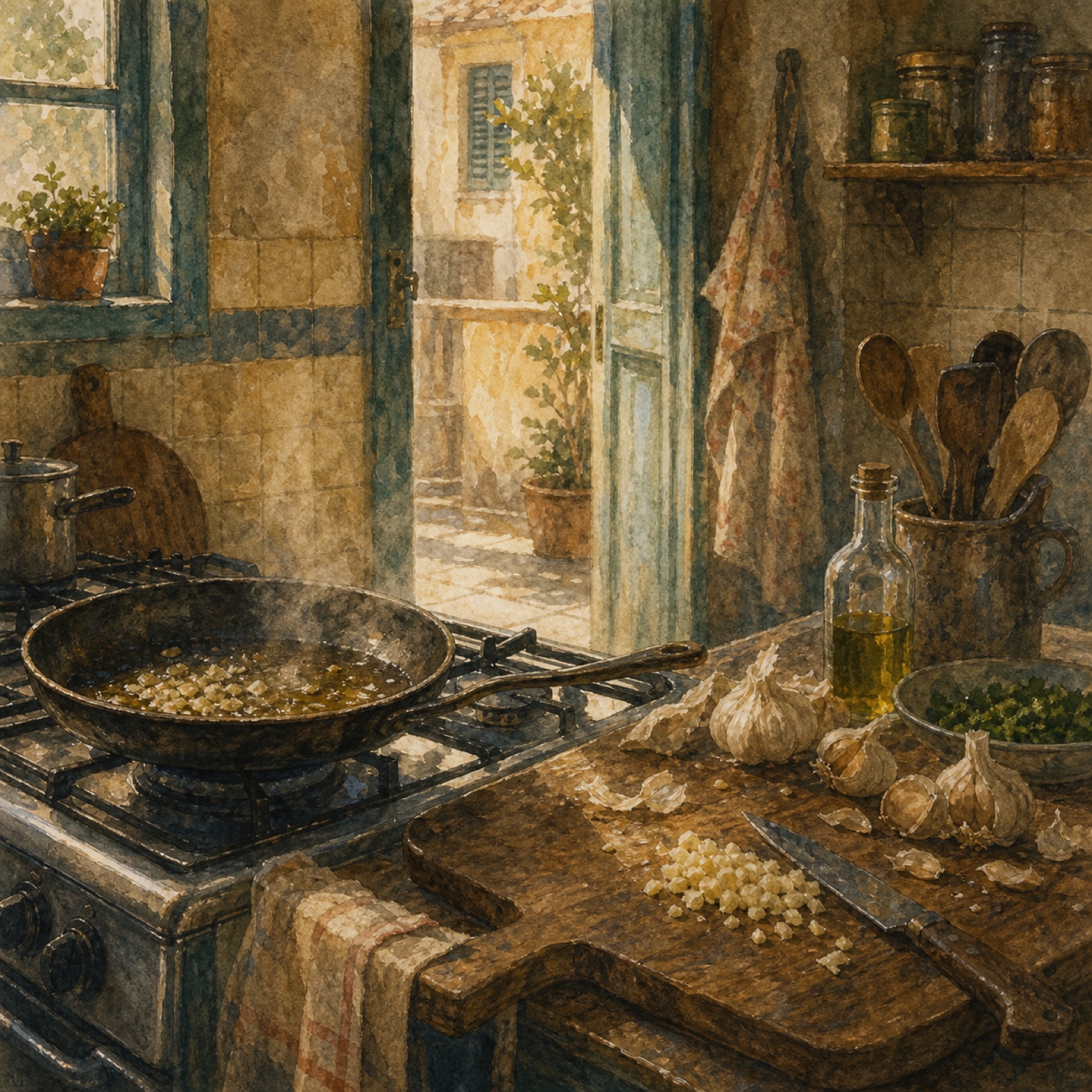 Quando ele cozinha — Doze Tempos