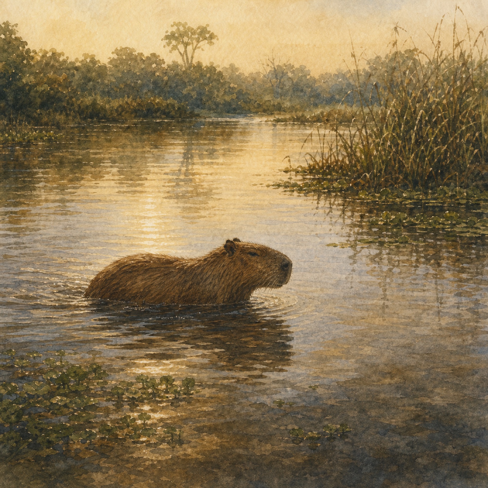 Capivara — Bicho, Guardião do Pantanal